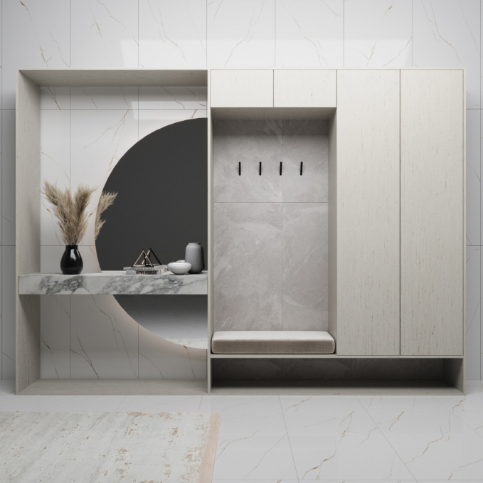 Керамогранит Buono Ceramica Queen Golden Glossy Carving 60x120, QVL4633GC Керамогранит Buono Ceramica Queen Golden Glossy Carving 60x120, QVL4633GC