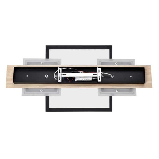 Настенный светильник GU10 LED 3*10W + LED 20W 4000K 220V PINE LEDIO LN24 000 LUMION 8025/20WL, фото на цветном фоне 1 Настенный светильник GU10 LED 3*10W + LED 20W 4000K 220V PINE LEDIO LN24 000 LUMION 8025/20WL, фото на цветном фоне 1