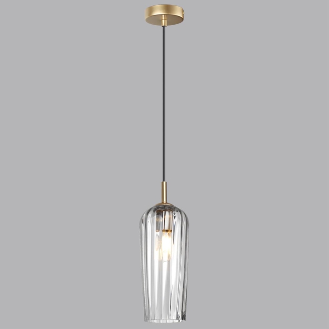 Подвес E14 1*40W 220V ELLIE SUSPENTIONI LN26 387 LUMION 6551/1B, фото на цветном фоне 1