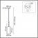 Подвес Е14 1*40W 220V TRACY NEOCLASSI LN26 153 LUMION 8270/1A, схема товара Подвес Е14 1*40W 220V TRACY NEOCLASSI LN26 153 LUMION 8270/1A, схема товара