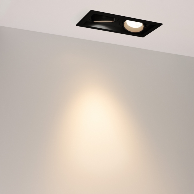 Светильник MS-VORTEX-BUILT-S210x117-2x20W Warm3000 (BK-BK, 40 deg, 230V), Arlight, 058443, изображение 4