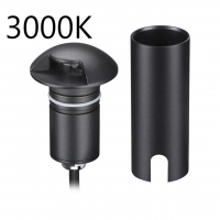 Встраиваемый грунтовый светильник IP67 LED 3W 3000K 75° 12V/24V WALD (нужен драйвер 357781/357782) NATURE ODL25 691 ODEON LIGHT 6662/1GL3