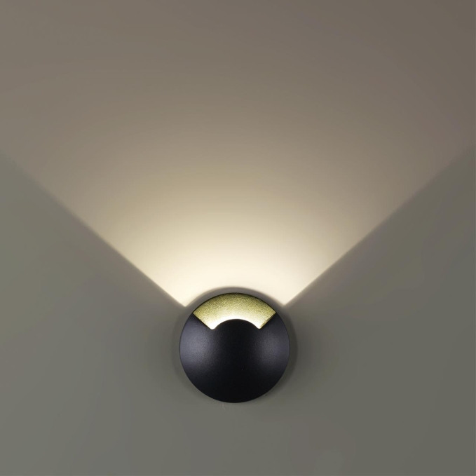 Встраиваемый грунтовый светильник IP67 LED 3W 3000K 75° 12V/24V WALD (нужен драйвер 357781/357782) NATURE ODL25 691 ODEON LIGHT 6662/1GL3, фото на цветном фоне 1