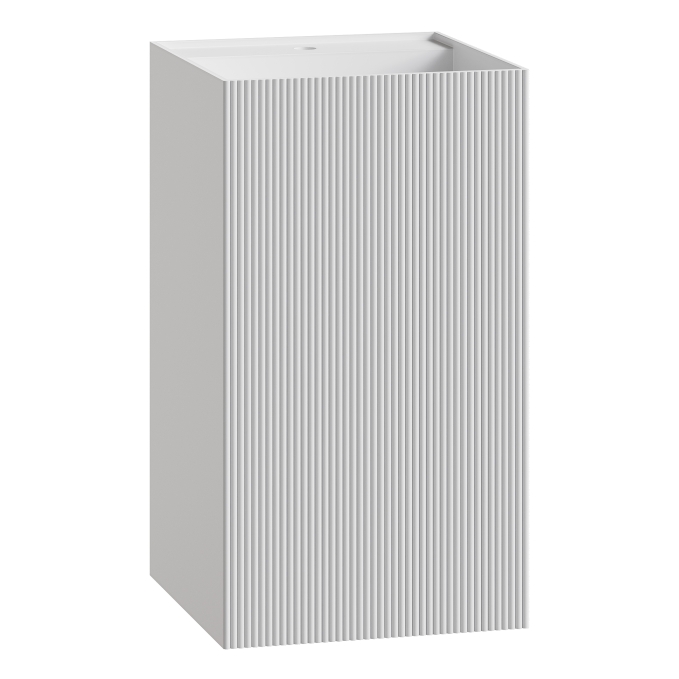 Напольная раковина Boheme Cube 50 см 802-R-MW белая матовая