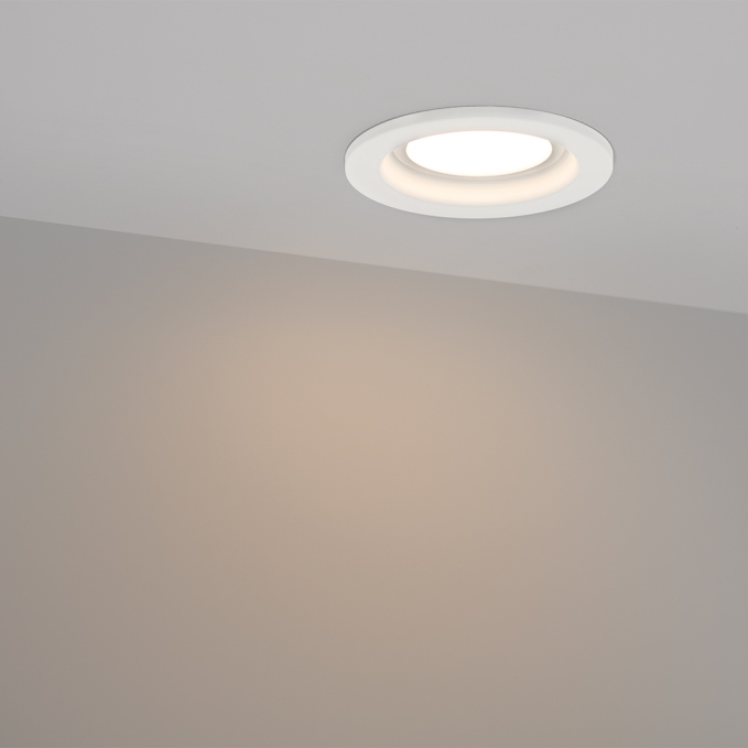 Светодиодный светильник LTD-80WH 9W Warm White 120deg, Arlight, 018043 Светодиодный светильник LTD-80WH 9W Warm White 120deg, Arlight, 018043