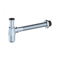 Сифон для раковины Wonzon & Woghand WW-88SS102-CR хром брашированный Сифон для раковины Wonzon & Woghand WW-88SS102-CR хром брашированный