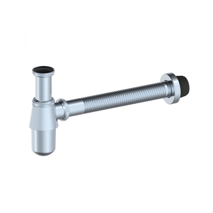 Сифон для раковины Wonzon & Woghand WW-88SS102-CR хром брашированный Сифон для раковины Wonzon & Woghand WW-88SS102-CR хром брашированный