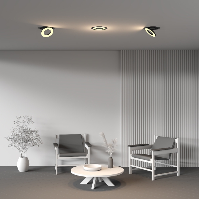 Потолочный светильник Альфа / Alfa LED 5 Вт 2700 К 50°, C064CL-5W2.7K-SQ-B, изображение 8 Потолочный светильник Альфа / Alfa LED 5 Вт 2700 К 50°, C064CL-5W2.7K-SQ-B, изображение 8