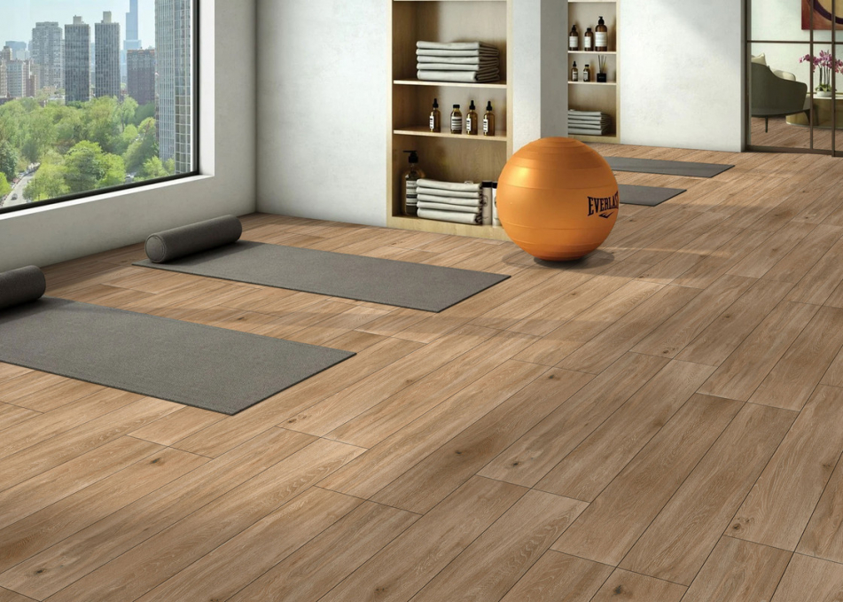 Керамогранит Creatile Wood Iris Brown 19.5x120, 224880