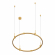 Основание ART-APRIORI-ROUND-HANG-R800 (GD), Arlight, 048473, изображение 2 Основание ART-APRIORI-ROUND-HANG-R800 (GD), Arlight, 048473, изображение 2