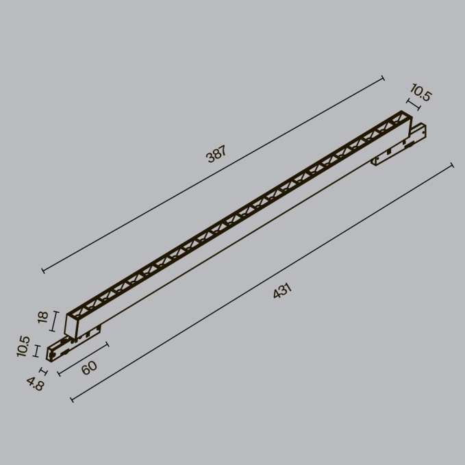 Трековый светильник Точки / Points Levity 3000К 15Вт 30°, TR193-1-15W3K-M-B, изображение 7 Трековый светильник Точки / Points Levity 3000К 15Вт 30°, TR193-1-15W3K-M-B, изображение 7