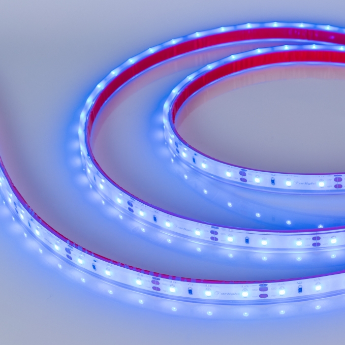 Светодиодная лента герметичная RTW-PFS-A60-11mm 12V Blue (4.8 W/m, IP68, 2835, 5m), Arlight, 034012, изображение 2 Светодиодная лента герметичная RTW-PFS-A60-11mm 12V Blue (4.8 W/m, IP68, 2835, 5m), Arlight, 034012, изображение 2