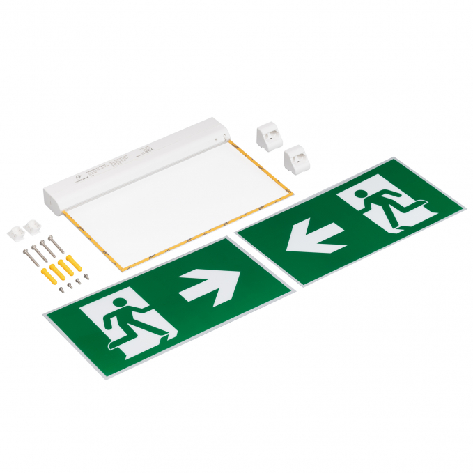 Аварийная панель EMG-VECTOR-3h-1.5W (Пикт. Влево/Вправо, IP20), Arlight, 045655, изображение 2 Аварийная панель EMG-VECTOR-3h-1.5W (Пикт. Влево/Вправо, IP20), Arlight, 045655, изображение 2