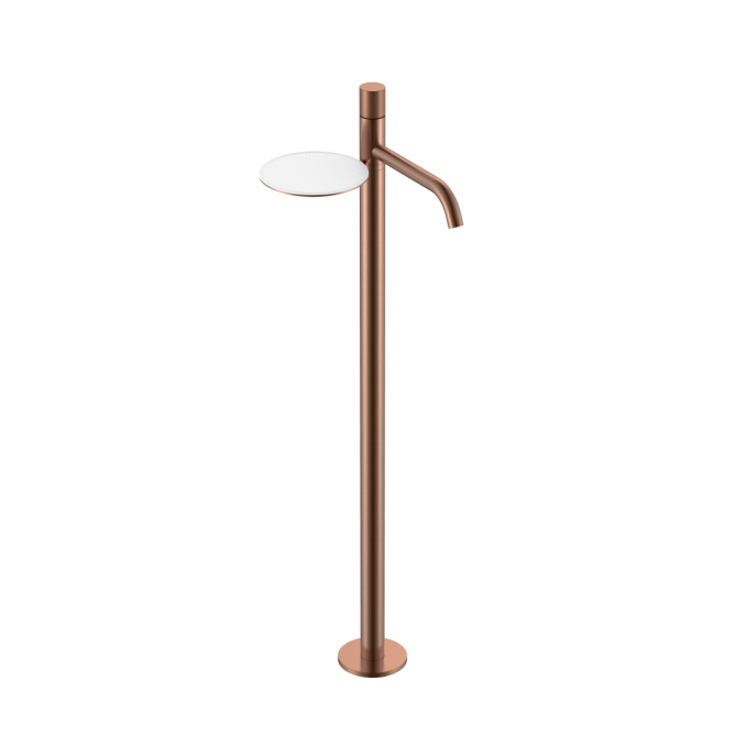 Смеситель напольный Boheme Stick 120-CB.4 брашированная медь Смеситель напольный Boheme Stick 120-CB.4 брашированная медь