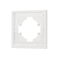 Рамка пластиковая FRM-TENDO-SFPL-1-WH, Arlight, 054645