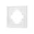 Рамка пластиковая FRM-TENDO-SFPL-1-WH, Arlight, 054645