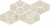 Мозаика Italon Magma Ice Prism 20.5x41.3, 620110000244