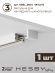 Комплект трековый Skylite №5 HSBL_kompl_S005_NI1W4K, Hesby Lighting, HSBL_kompl_S005_NI1W4K, изображение 5 Комплект трековый Skylite №5 HSBL_kompl_S005_NI1W4K, Hesby Lighting, HSBL_kompl_S005_NI1W4K, изображение 5