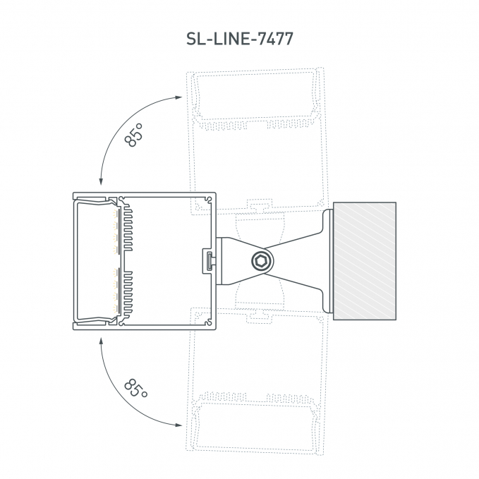 Профиль SL-LINE-7477-2000 ANOD, Arlight, 019310, изображение 4