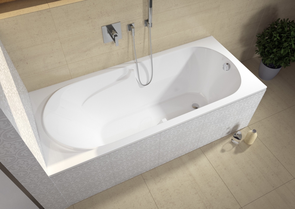 Ванна акриловая Riho Future Xl 190x90 B075001005 пристенная Ванна акриловая Riho Future Xl 190x90 B075001005 пристенная