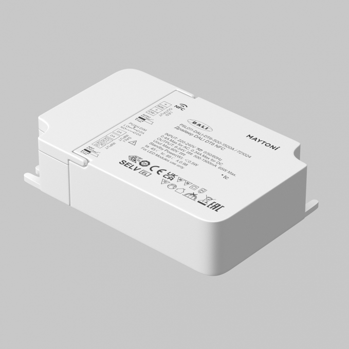Источник тока DALI NFC DT8 65Вт 500-1500А, 721024, изображение 1