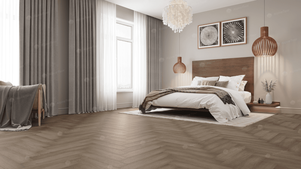 Каменный ламинат SPC (ABA) Alpine Floor Parquet Premium Дуб Насыщенный, ECO 19-7 MC