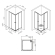 Душевое ограждение AM.PM X-Joy W94G-403-9090-MT