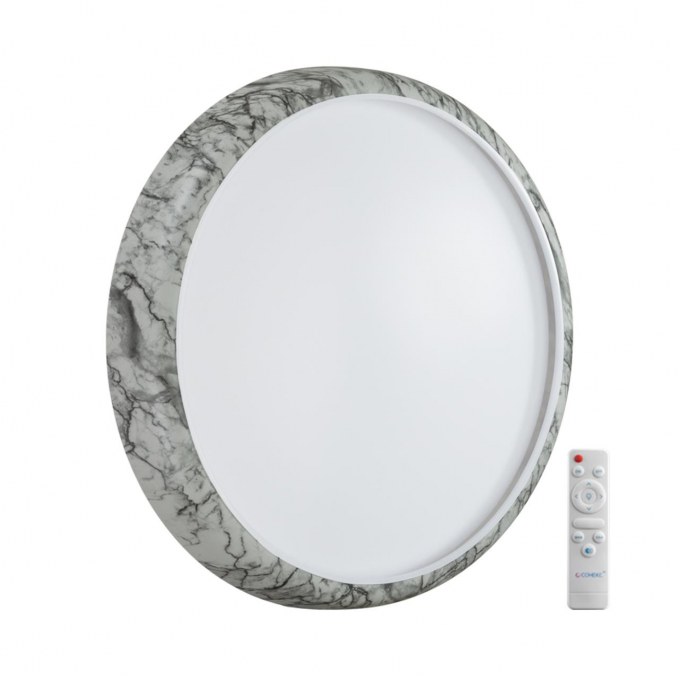 Светильник мрамор LED 70Вт 3000-6000K D510 IP43 пульт ДУ MRAMO WHITE COLOR SN 137 СОНЕКС 7638/EL, изображение 1 Светильник мрамор LED 70Вт 3000-6000K D510 IP43 пульт ДУ MRAMO WHITE COLOR SN 137 СОНЕКС 7638/EL, изображение 1