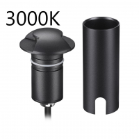 Встраиваемый грунтовый светильник IP67 LED 3W 3000K 75° 12V/24V WALD (нужен драйвер 357781/357782) NATURE ODL25 691 ODEON LIGHT 6662/2GL3