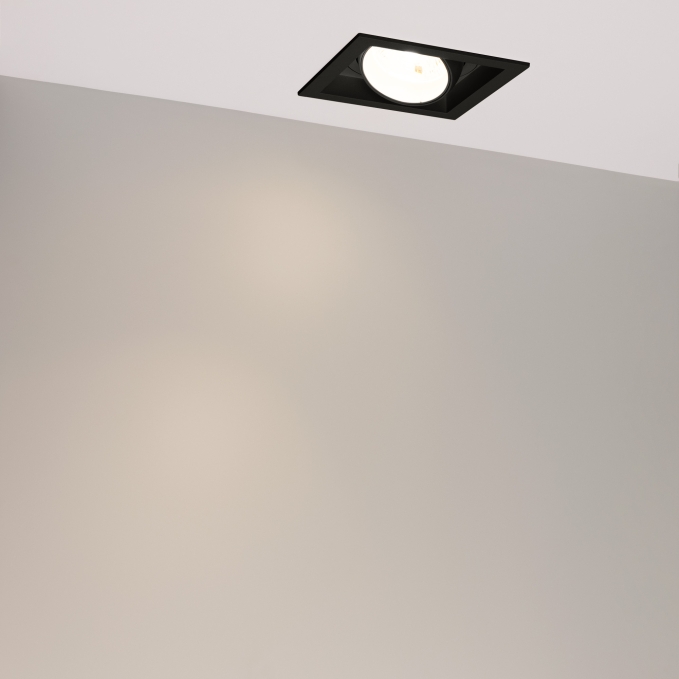 Светильник MS-VORTEX-BUILT-S140x140-30W Warm3000 (BK-BK, 17 deg, 230V), Arlight, 058368, изображение 3 Светильник MS-VORTEX-BUILT-S140x140-30W Warm3000 (BK-BK, 17 deg, 230V), Arlight, 058368, изображение 3