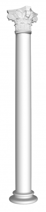 Комплект Decomaster 90124-SET1: колонна 90124, капитель 90024-1, основание 90024-4