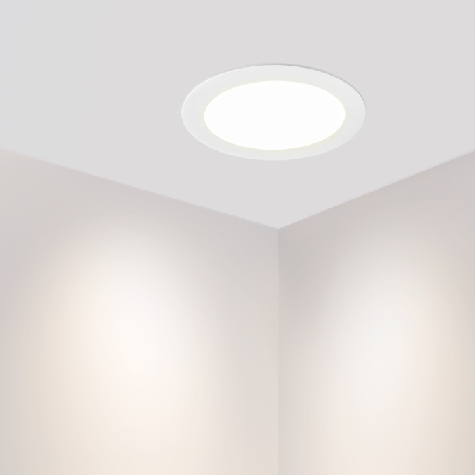 Светодиодный светильник LTM-R70WH-Frost 4.5W Warm White 110deg, Arlight, 020771, изображение 5 Светодиодный светильник LTM-R70WH-Frost 4.5W Warm White 110deg, Arlight, 020771, изображение 5