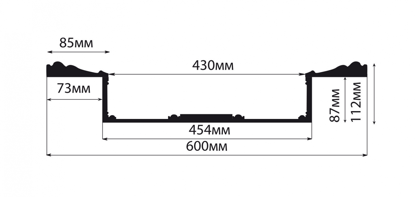 Кессон Decomaster KS-61-4A, 600x600x112 мм Кессон Decomaster KS-61-4A, 600x600x112 мм