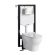 Система инсталляции с унитазом WasserKRAFT Vils 56TLT.010.ME.BN03.H001
