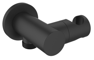 Держатель для душа Esko SH805 black матовый черный Держатель для душа Esko SH805 black матовый черный
