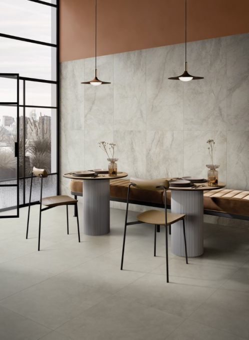 Керамогранит Vitra MicroCement Светлый Греж Матовый R10A 60x60, K947892R Керамогранит Vitra MicroCement Светлый Греж Матовый R10A 60x60, K947892R