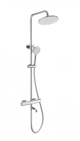 Душевая стойка со смесителем Wonzon & Woghand Stay 1 WW-B3051-A1-CR хром глянцевая с термостатом