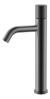 Смеситель для раковины Boheme Stick 122-GM.2 вороненая сталь