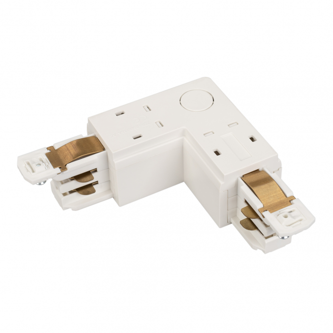 Коннектор угловой LGD-4TR-CON-L-INT-WH (D), Arlight, 029300, изображение 1