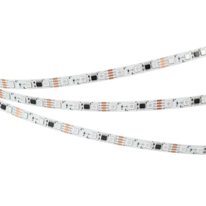 Светодиодная лента SPI-B60-10mm 12V RGB-PX3-BPT (12 W/m, IP20, 5060, 5m), Arlight, 039179, изображение 2 Светодиодная лента SPI-B60-10mm 12V RGB-PX3-BPT (12 W/m, IP20, 5060, 5m), Arlight, 039179, изображение 2