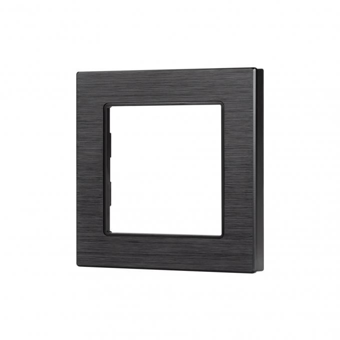 Рамка алюминиевая FRM-PRESTO-ALS-1-BK, Arlight, 043850, изображение 1