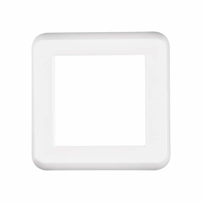 Рамка пластиковая FRM-VERSA-PL-1-WH, Arlight, 043767, изображение 2 Рамка пластиковая FRM-VERSA-PL-1-WH, Arlight, 043767, изображение 2