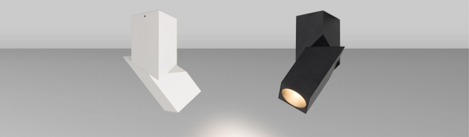 Светильник SP-TWIST-SURFACE-S60x60-12W Day4000 (WH-BK, 30 deg), Arlight, 026767(1)
