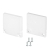Заглушка SL-SLIM20-H20 WHITE глухая , Arlight, 047636