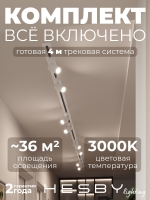 Комплект трековый Skylite №3, Hesby Lighting, HSBL_kompl_S003_VI4W3K