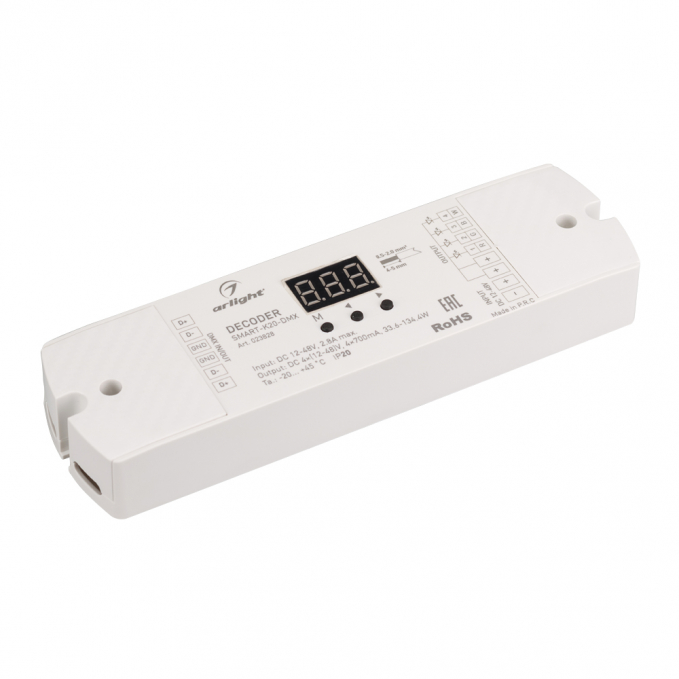 Декодер SMART-K20-DMX (12-48V, 4x700mA), Arlight, 023828, изображение 1