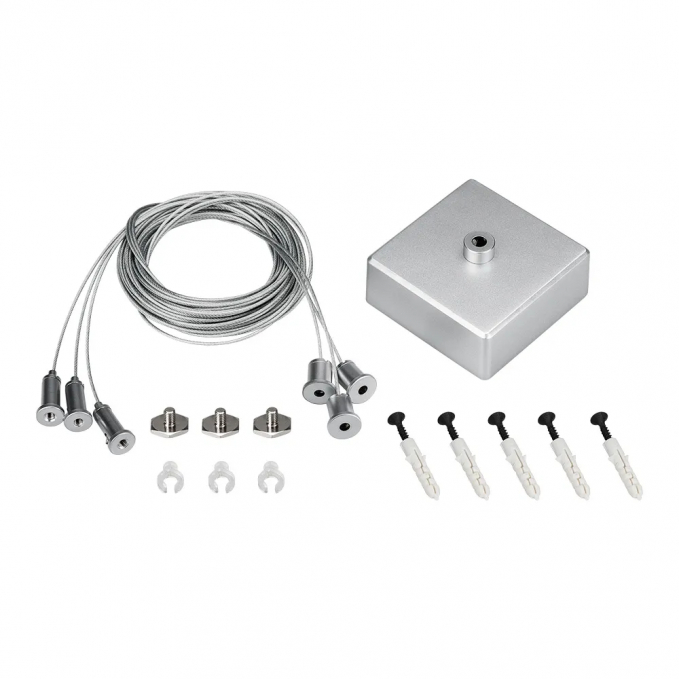 Подвес S2-LINE-3x4m Long Set (Silver Box, Pad 15x2mm), Arlight, 023417, изображение 1