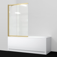 Стеклянная шторка WasserKRAFT Schunter 82S02-100WS Fixed