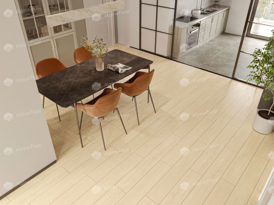 Каменный ламинат SPC Alpine Floor Sequoia Калифорния, ЕСО 6-6 SPC Каменный ламинат SPC Alpine Floor Sequoia Калифорния, ЕСО 6-6 SPC