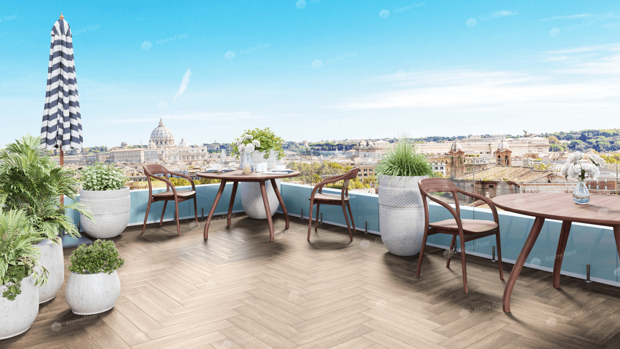Каменный ламинат SPC (ABA) Alpine Floor Parquet Premium Макадамия, ECO 19-10 MC